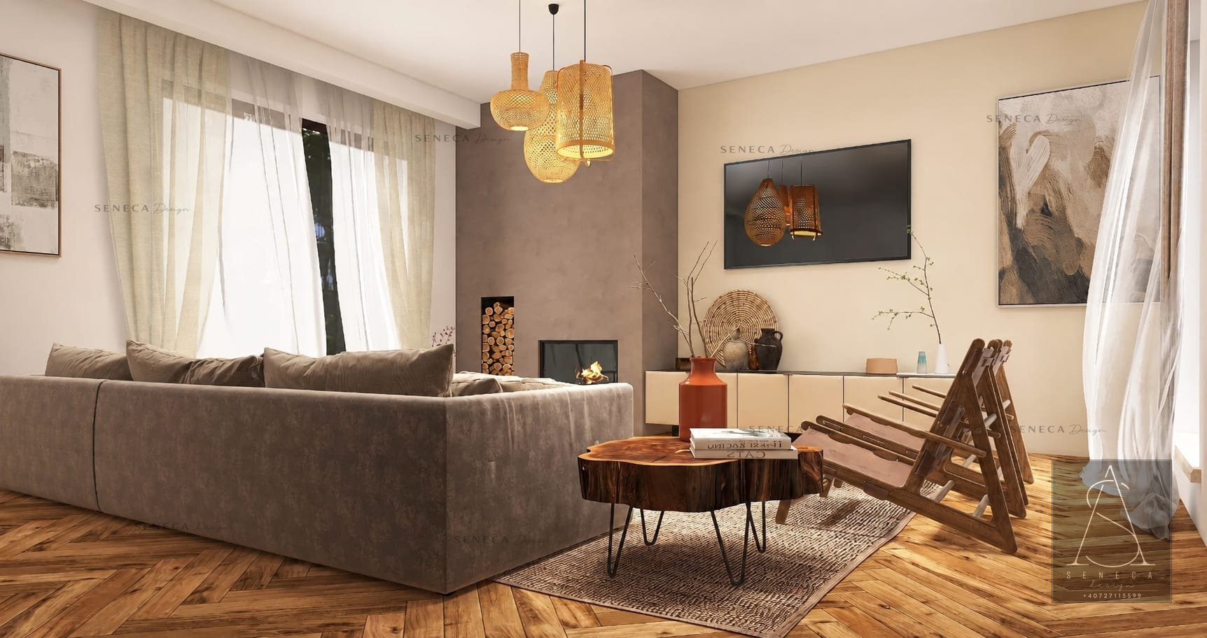 Living Contemporan Organic Monteoru Buzau